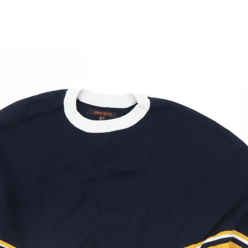 Urban Revivo Womens Blue   Pullover Jumper Size 8