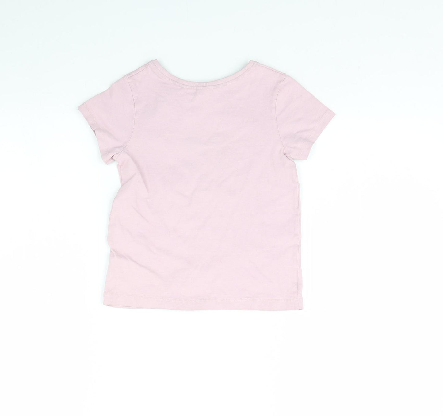 NEXT Girls Pink   Basic T-Shirt Size 6 Years