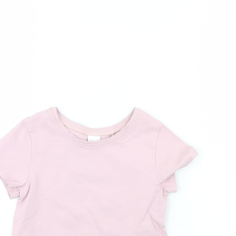 NEXT Girls Pink   Basic T-Shirt Size 6 Years