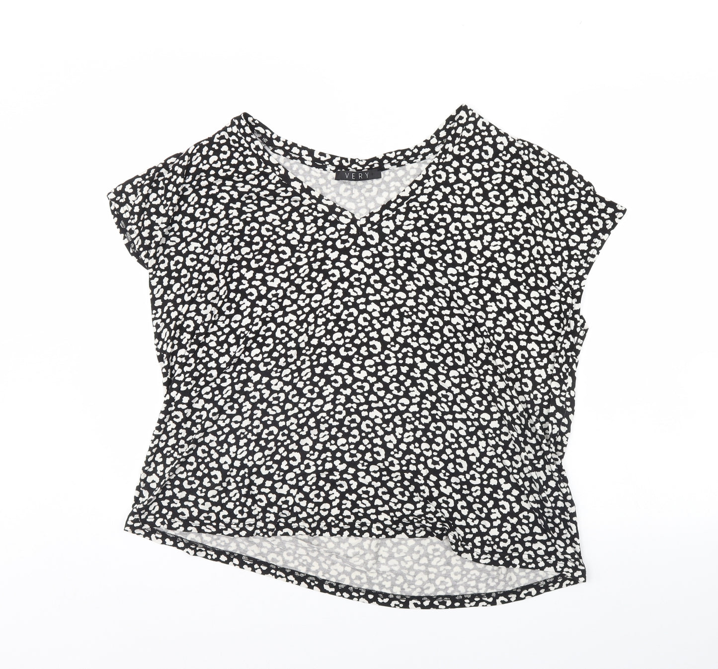 Very Womens Black Polka Dot  Basic Tank Size 20