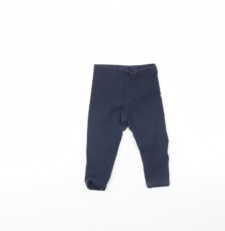 NEXT Baby Blue   Capri Trousers Size 9 Months