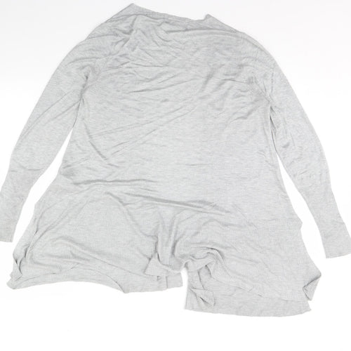M&S Womens Grey   Cardigan Jumper Size M