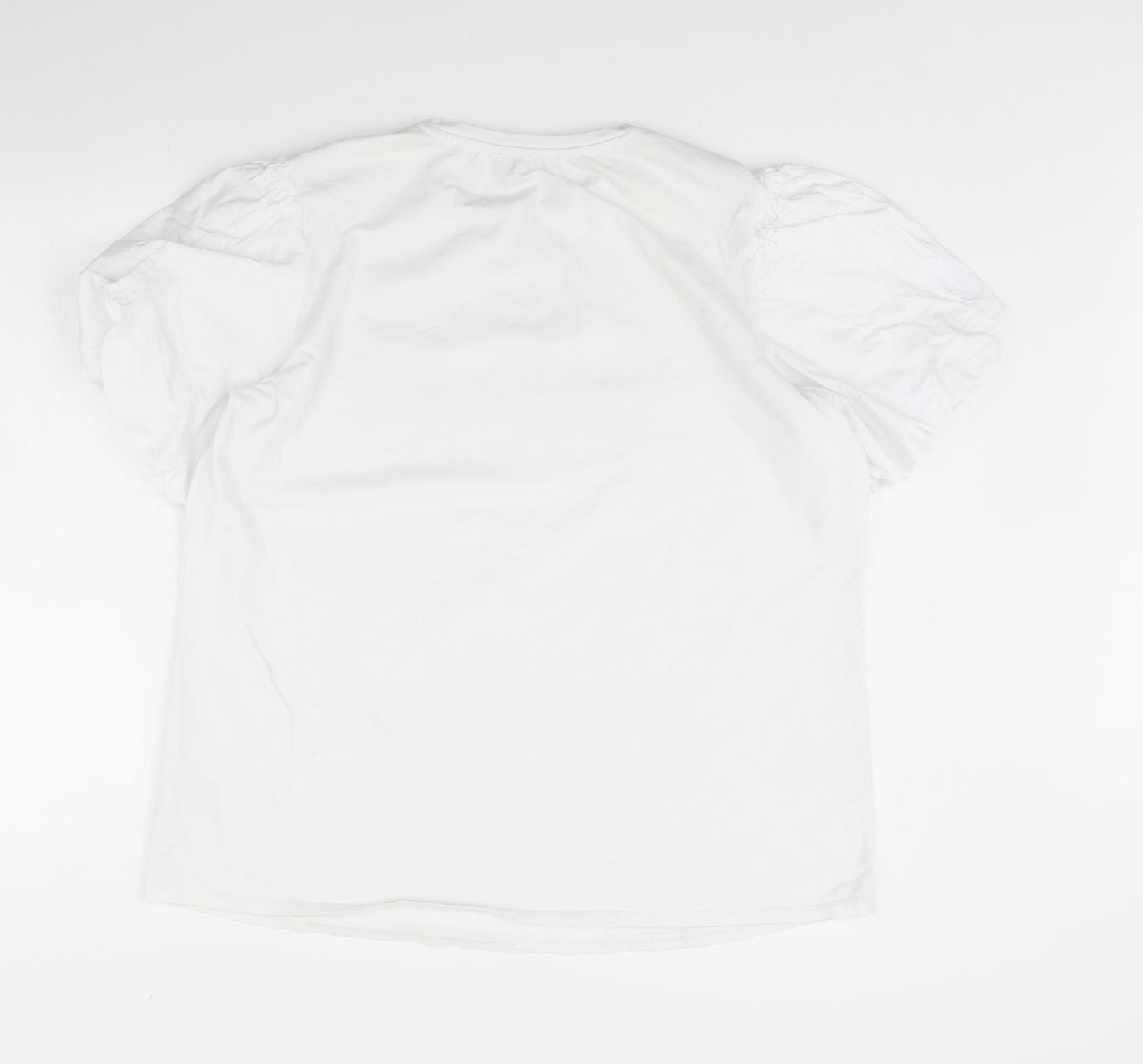 George Womens White   Basic T-Shirt Size 20  - Love yourself