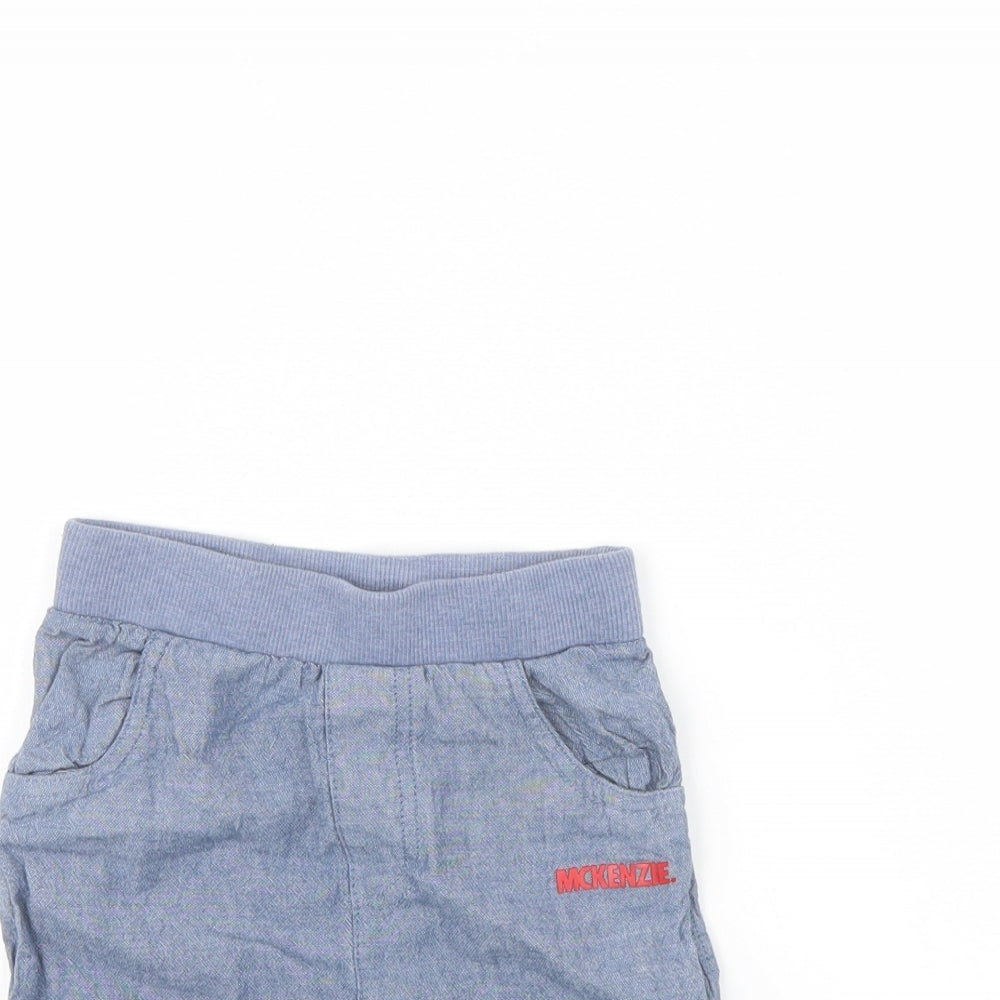 McKenzie Boys Blue   Chino Shorts Size 2 Years