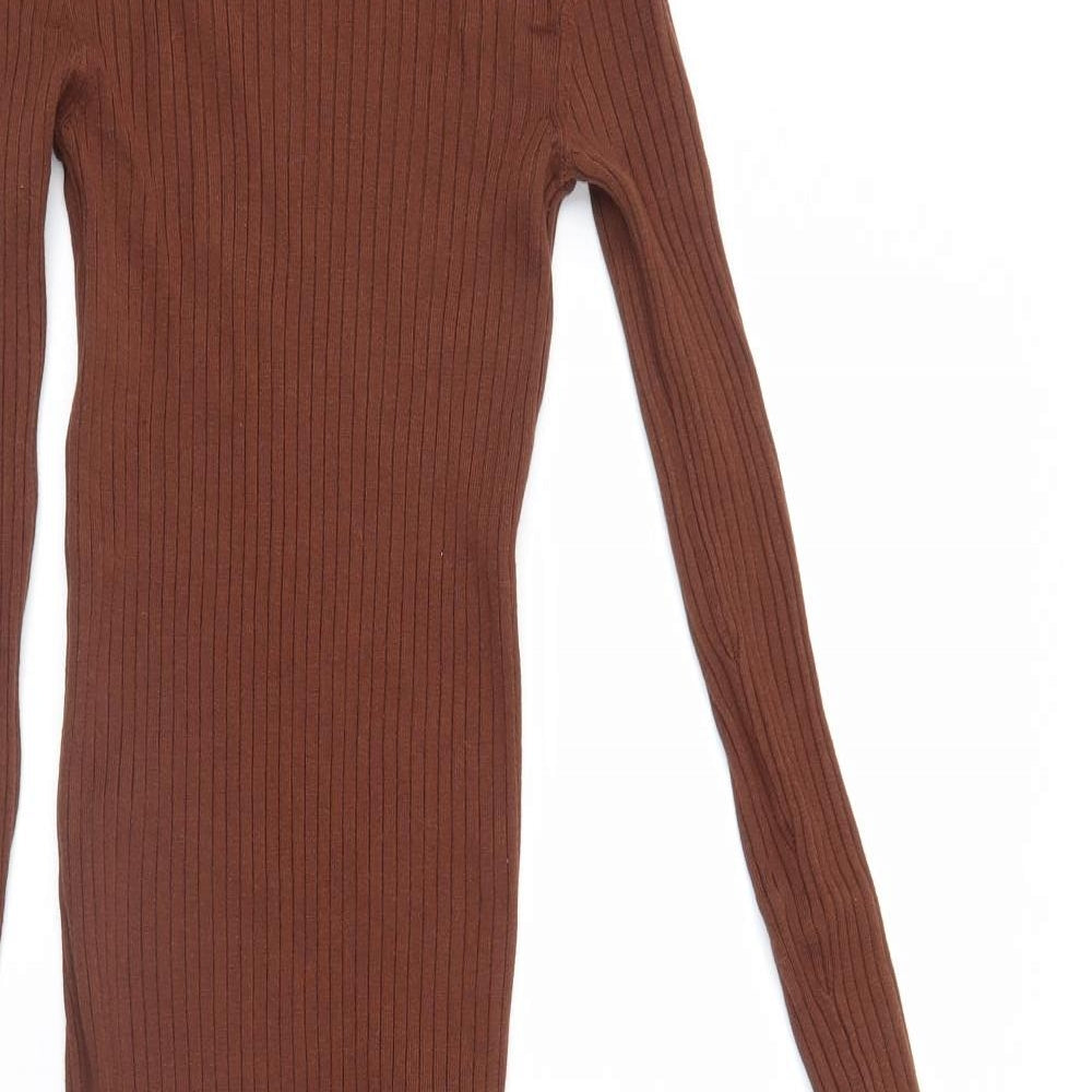 Brave Soul Womens Brown   Maxi  Size XS