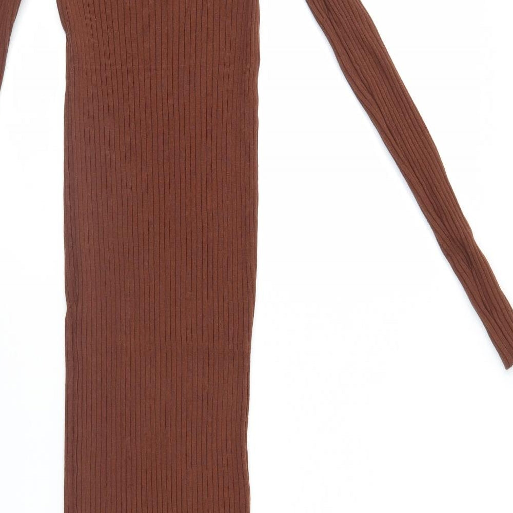 Brave Soul Womens Brown   Maxi  Size XS