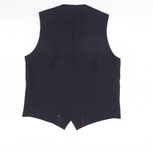 Brook Taverner Mens Blue   Jacket Waistcoat Size 40