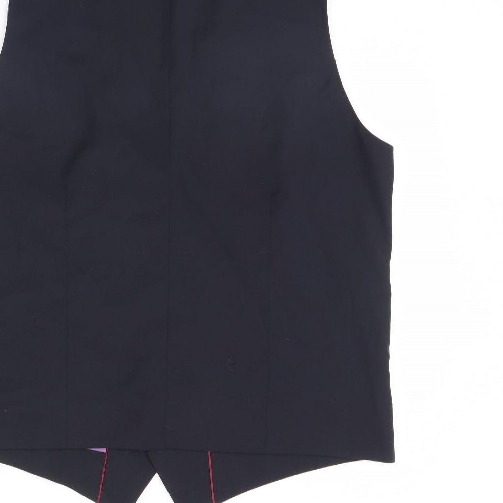 Brook Taverner Mens Blue   Jacket Waistcoat Size 40