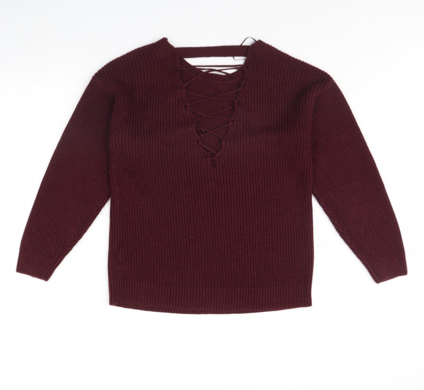 New Look Womens Purple   Pullover Jumper Size S