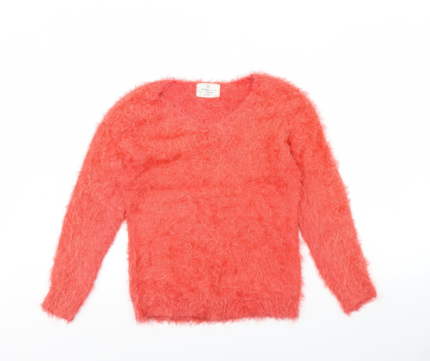 Preworn Womens Orange   Pullover Jumper Size XS