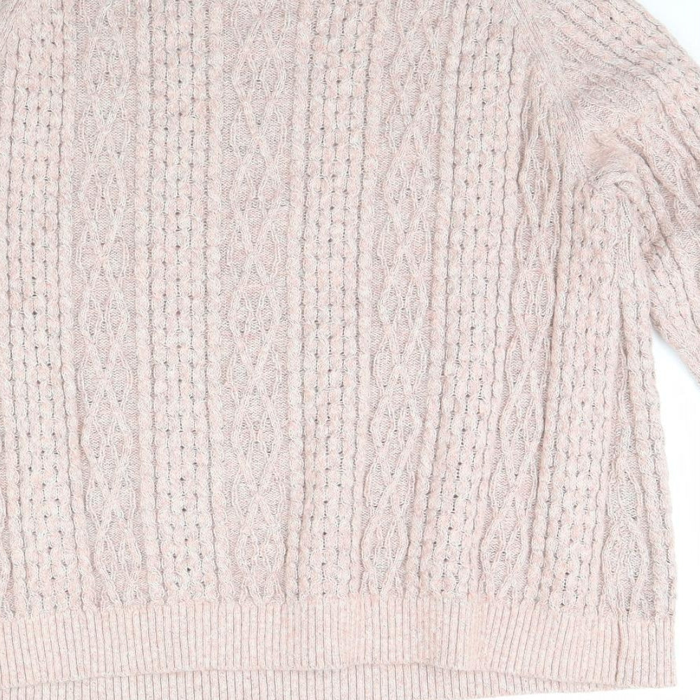 Fat Face Womens Pink   Pullover Jumper Size 18
