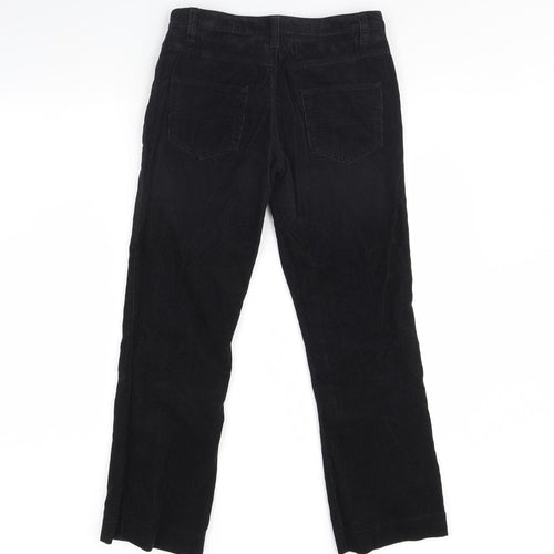 Preworn Womens Black   Trousers  Size 8 L28 in