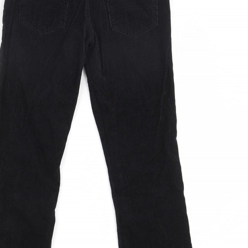 Preworn Womens Black   Trousers  Size 8 L28 in