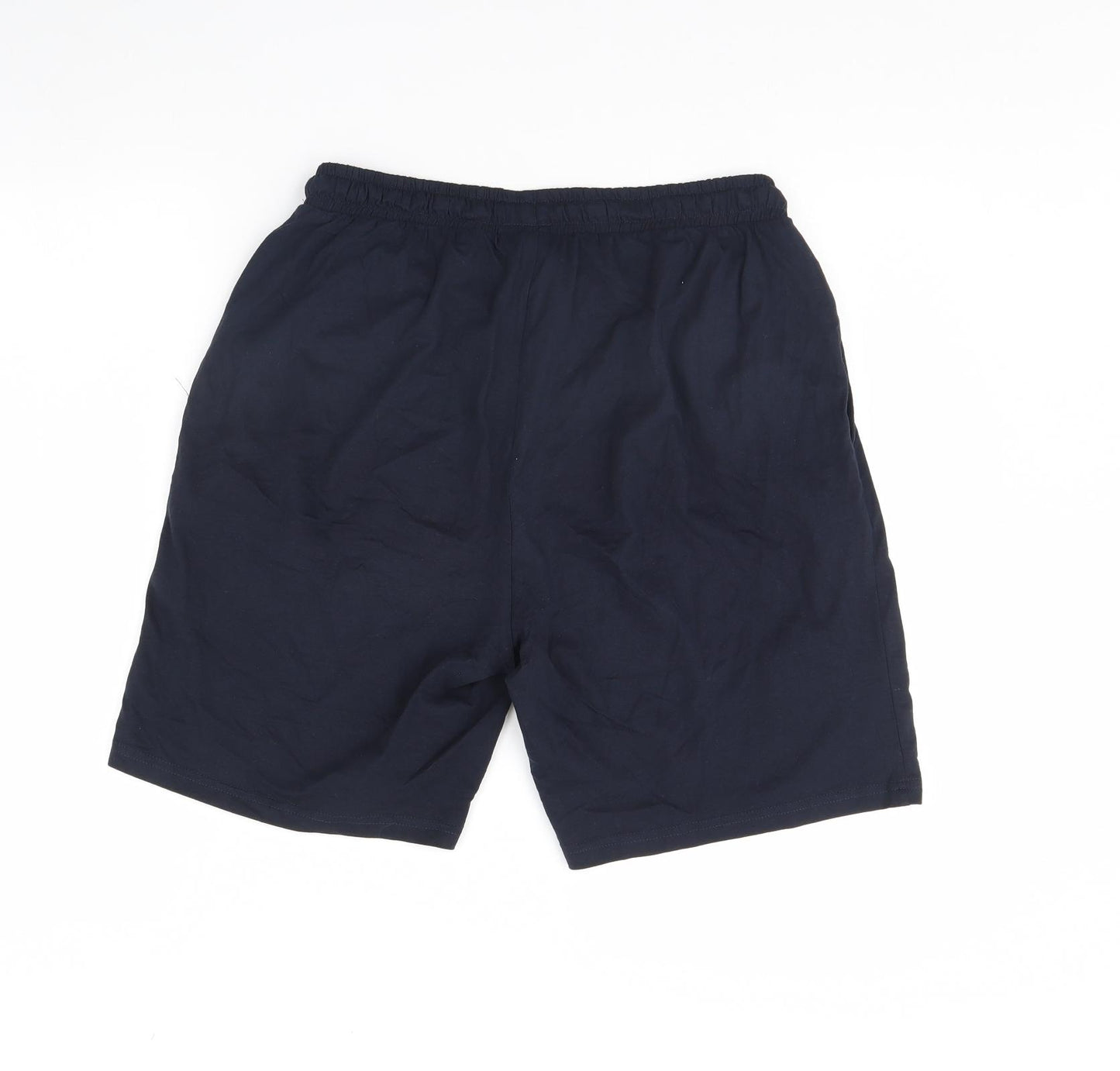 Preworn Mens Blue Solid   Pyjama Pants Size M