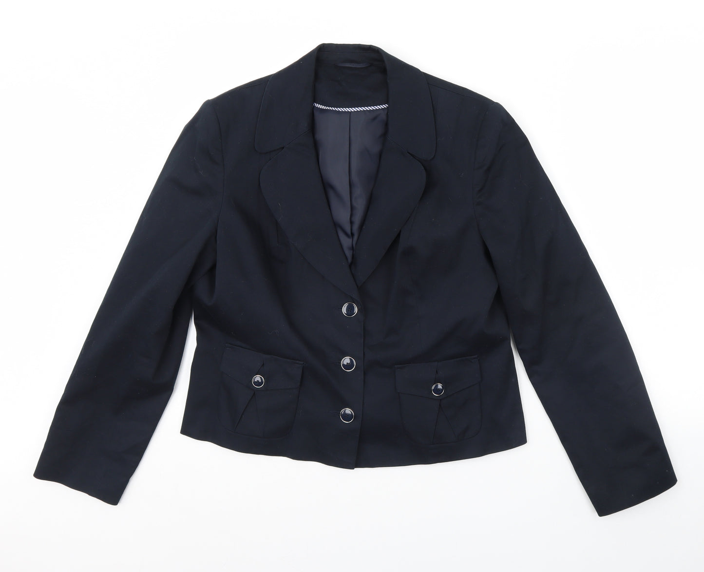 M&Co Womens Blue   Jacket  Size 16