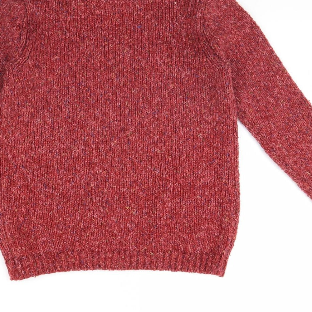 Zara Girls Red   Pullover Jumper Size 8 Years