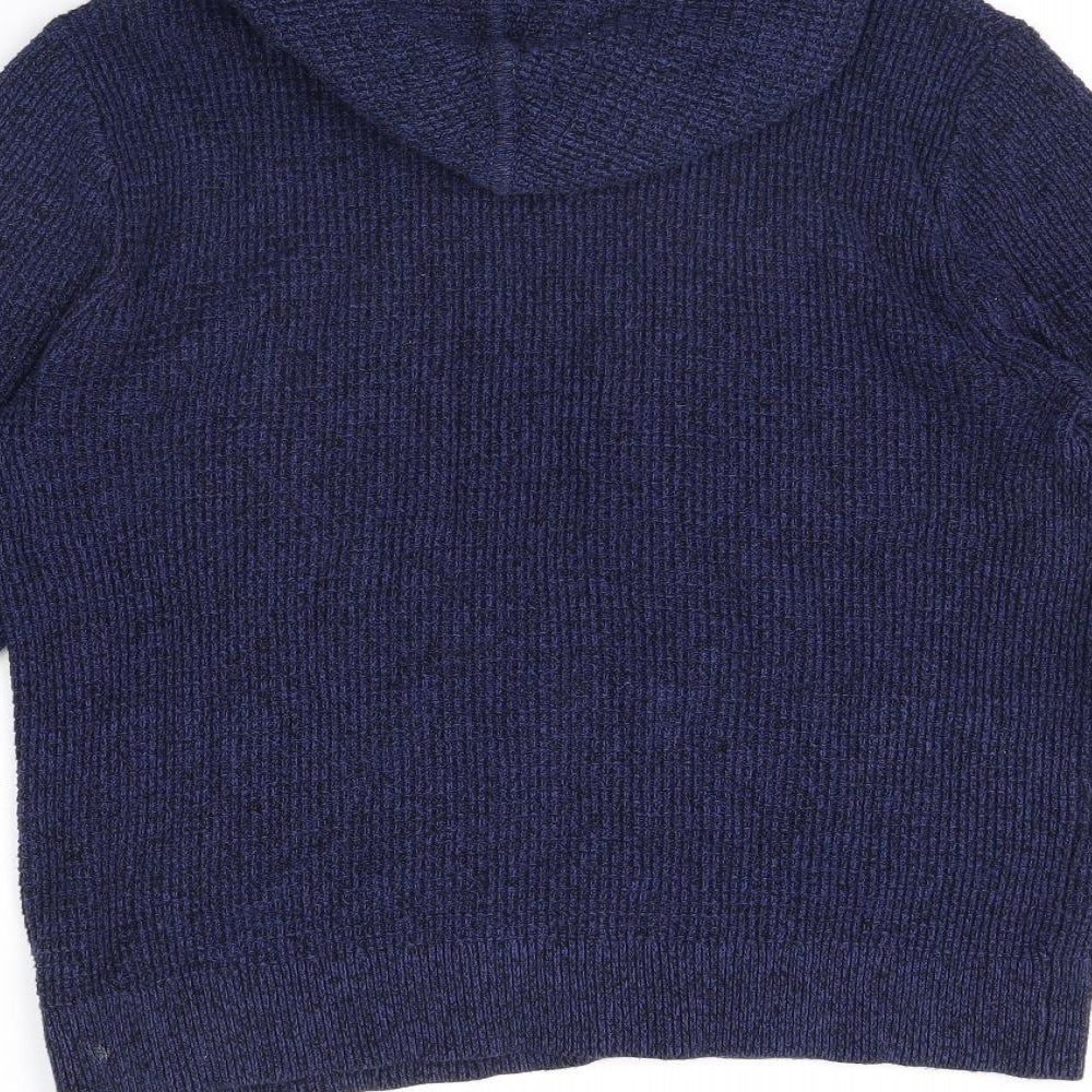 Calvin Klein Mens Blue   Pullover Hoodie Size M