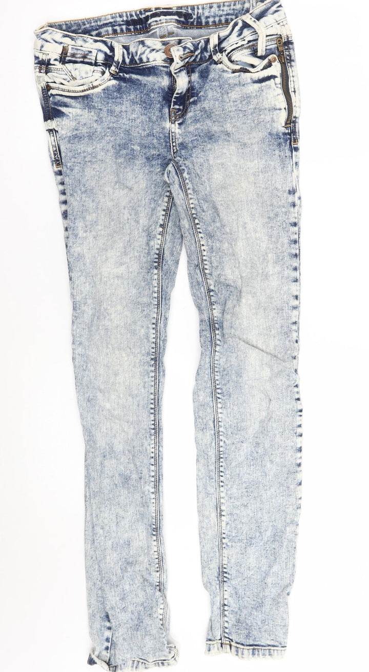 Only Womens Blue Skinny Jeans Size 32 L31 in