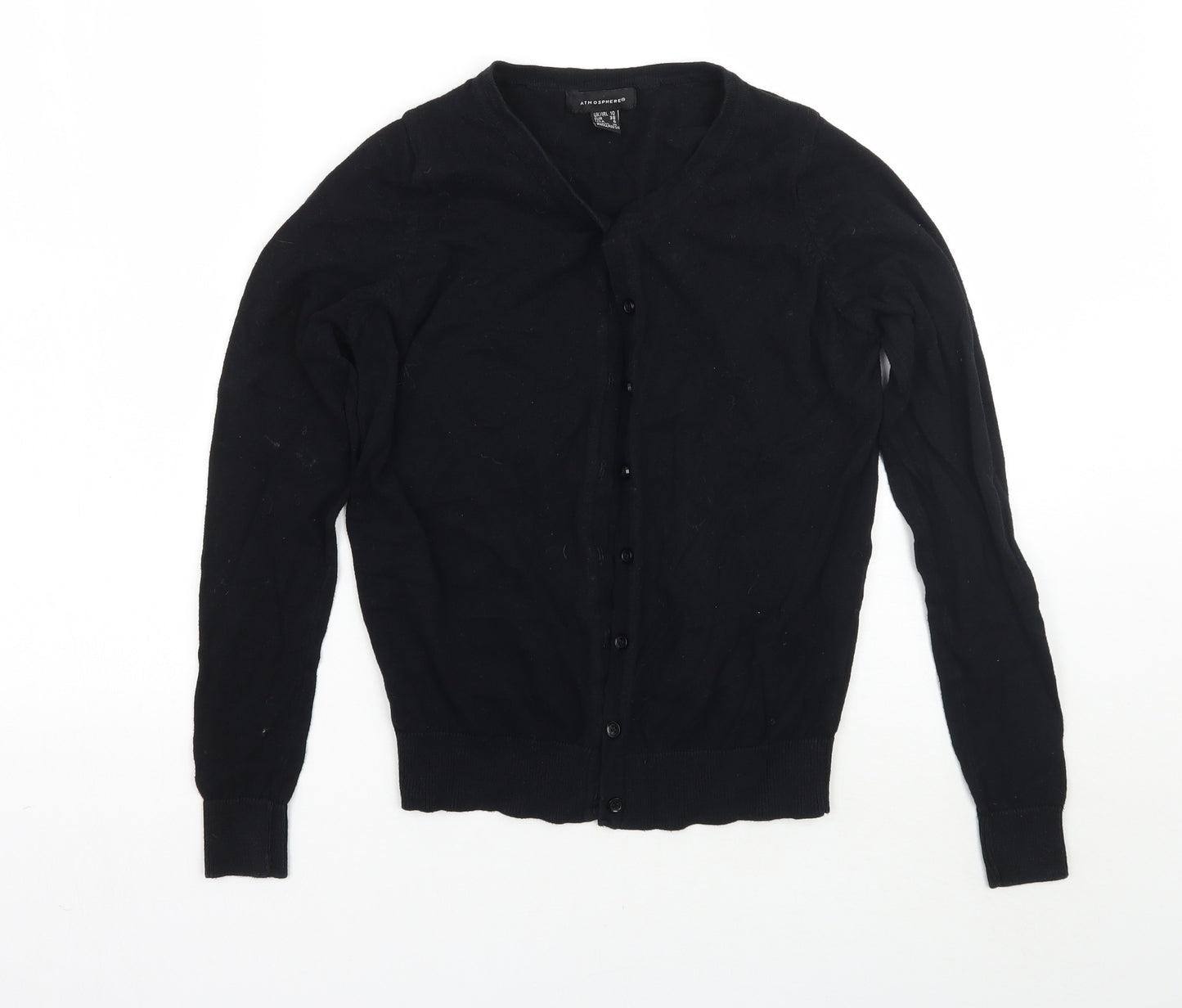 Primark Womens Black   Cardigan Jumper Size 10