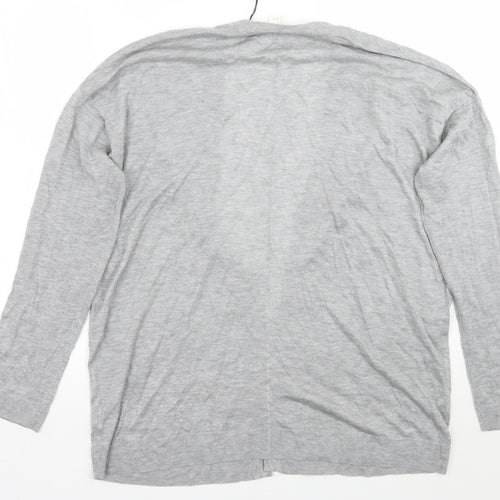 H&M Womens Grey   Cardigan Jumper Size S