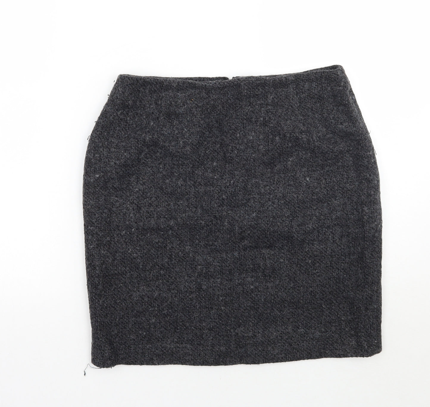 Wallis Womens Grey   A-Line Skirt Size 12