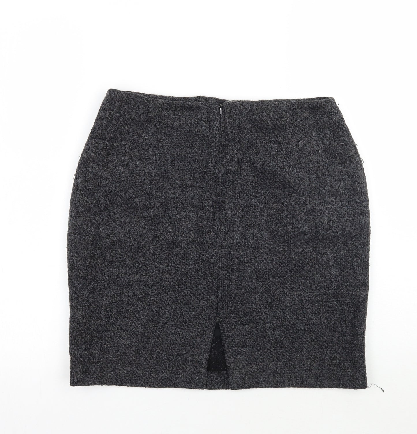 Wallis Womens Grey   A-Line Skirt Size 12