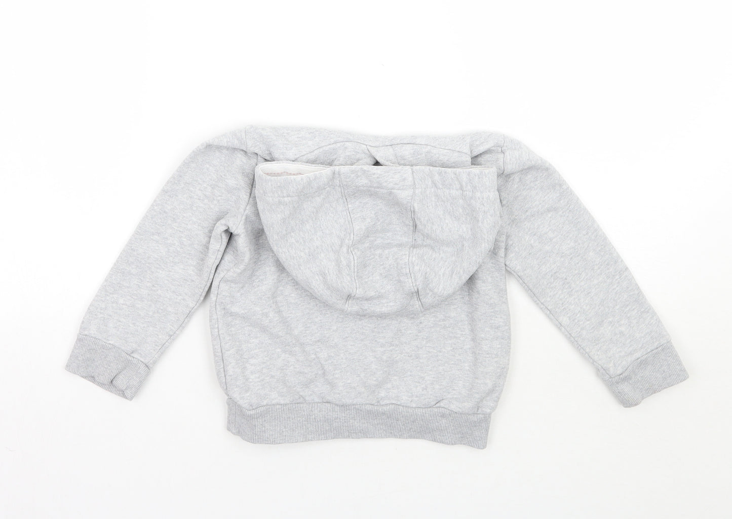 F&F Girls Grey Geometric  Pullover Hoodie Size 3 Years