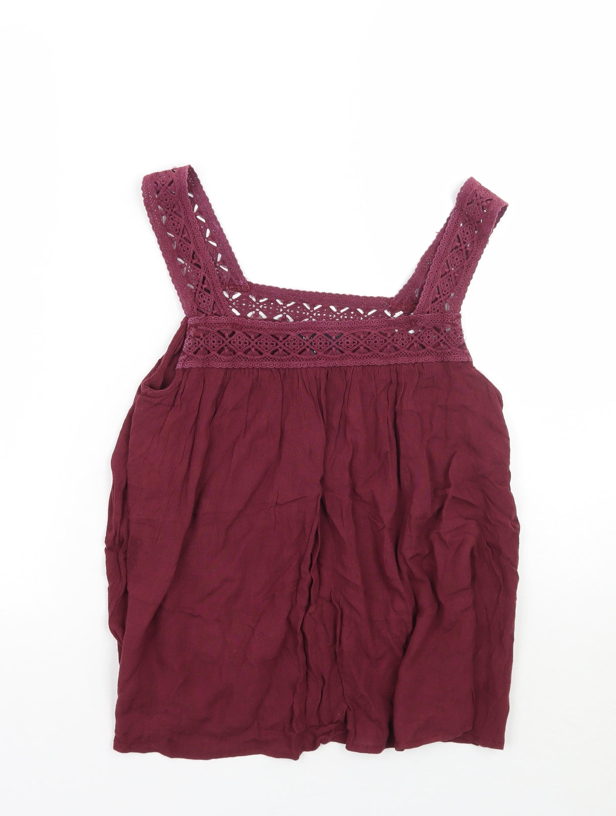 Newlook Womens Red   Basic Tank Size 8