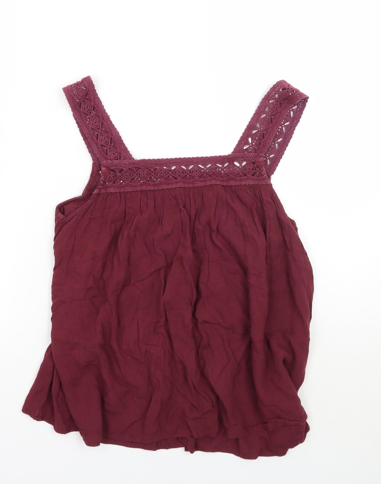Newlook Womens Red   Basic Tank Size 8