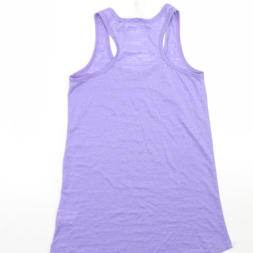 Pride fashion Womens Purple   Basic Tank Size 8