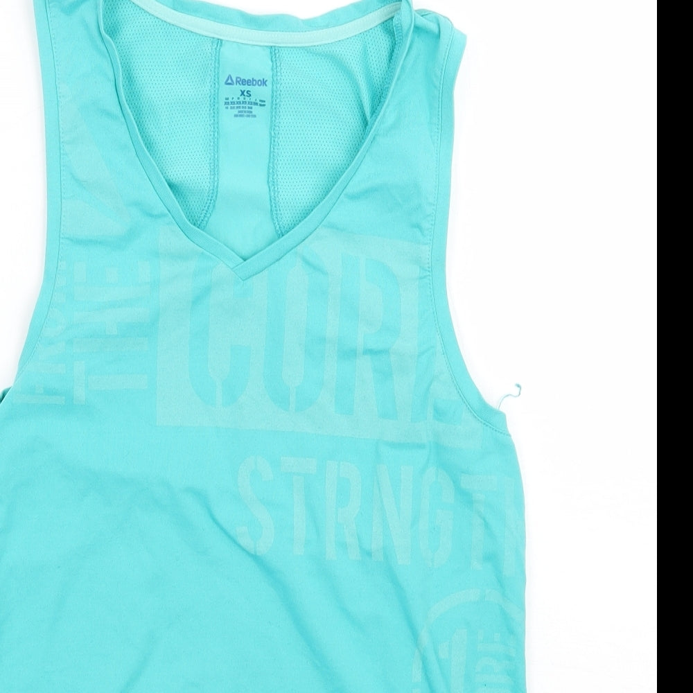 Reebok Womens Green   Basic Tank Size XS