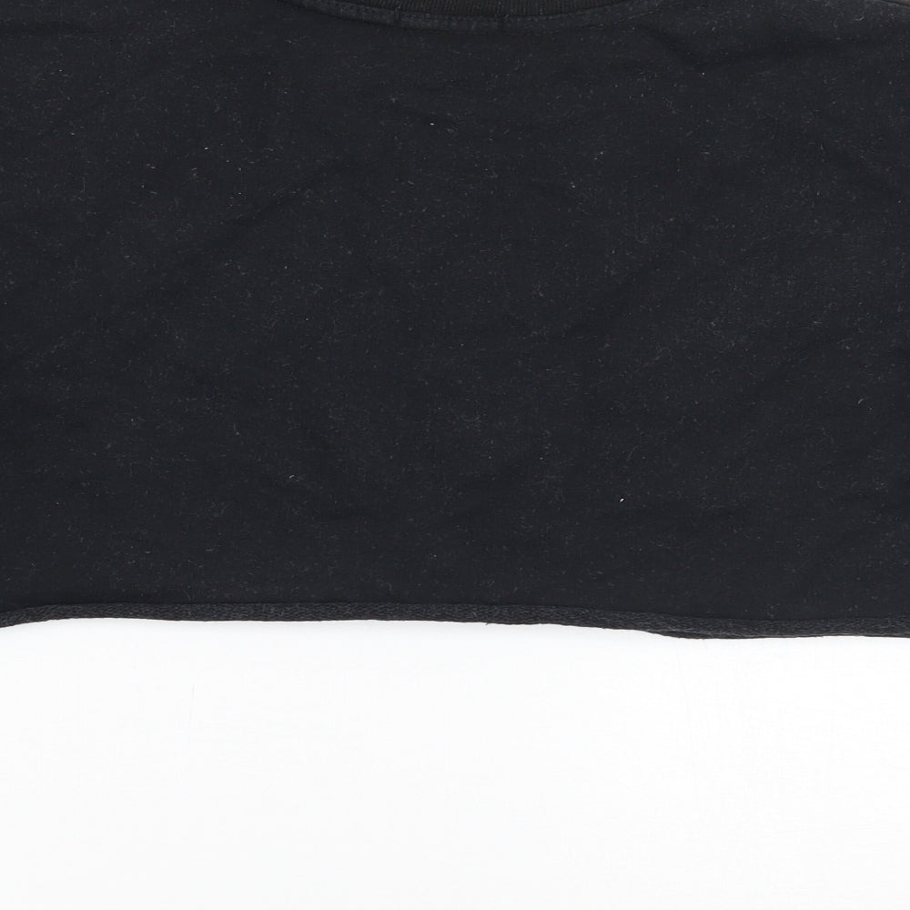 Love Womens Black   Pullover Jumper Size M