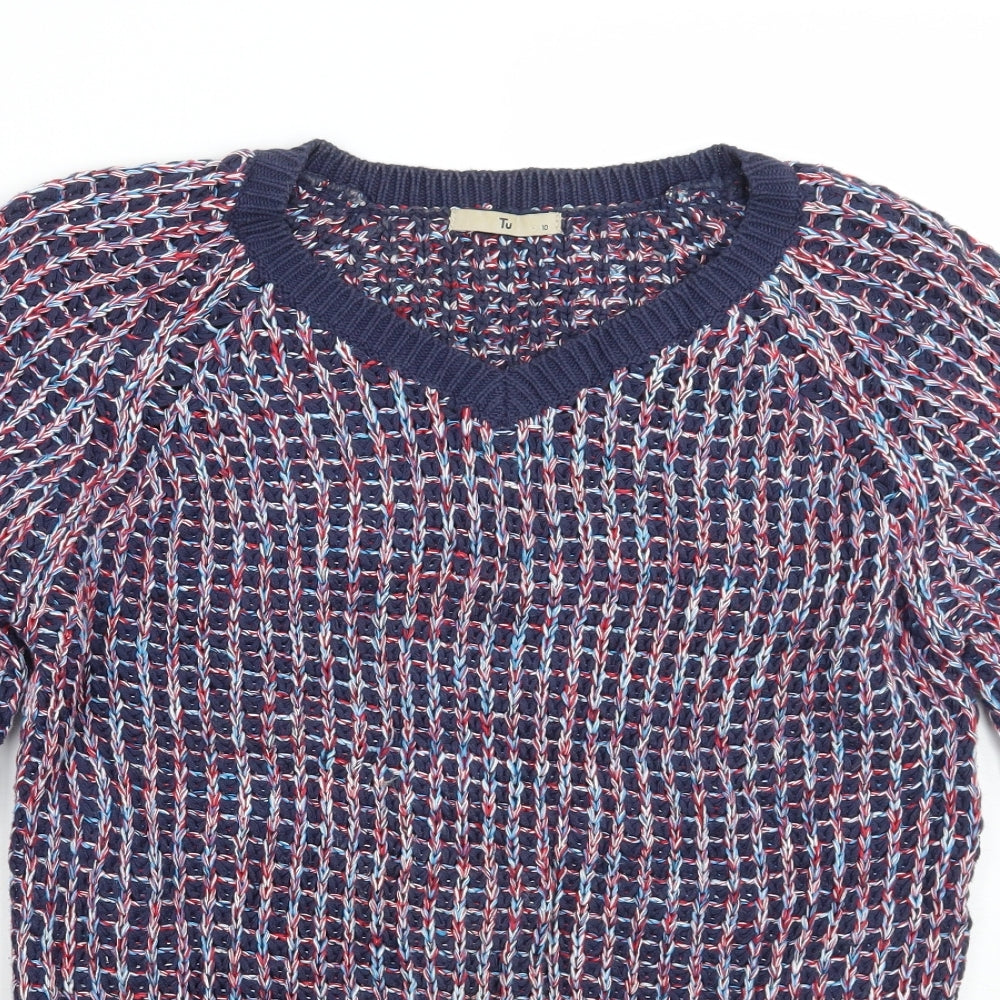 TU Womens Blue   Pullover Jumper Size 10