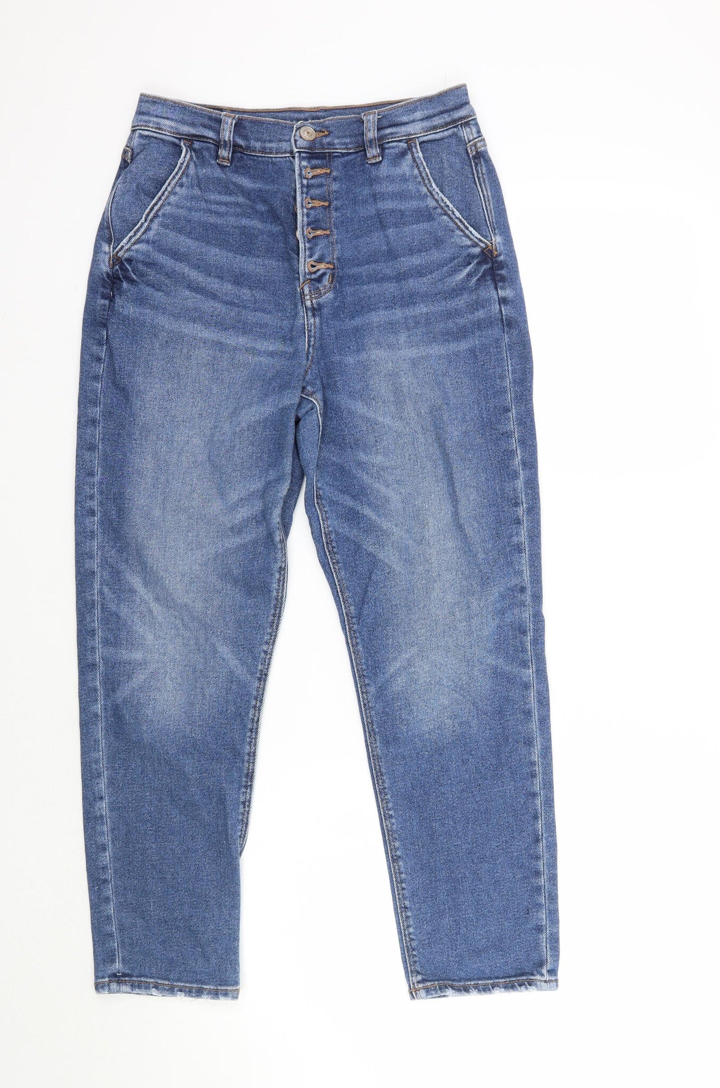 American Eagle Outfitters Womens Blue   Cropped Jeans Size 6 L24 in