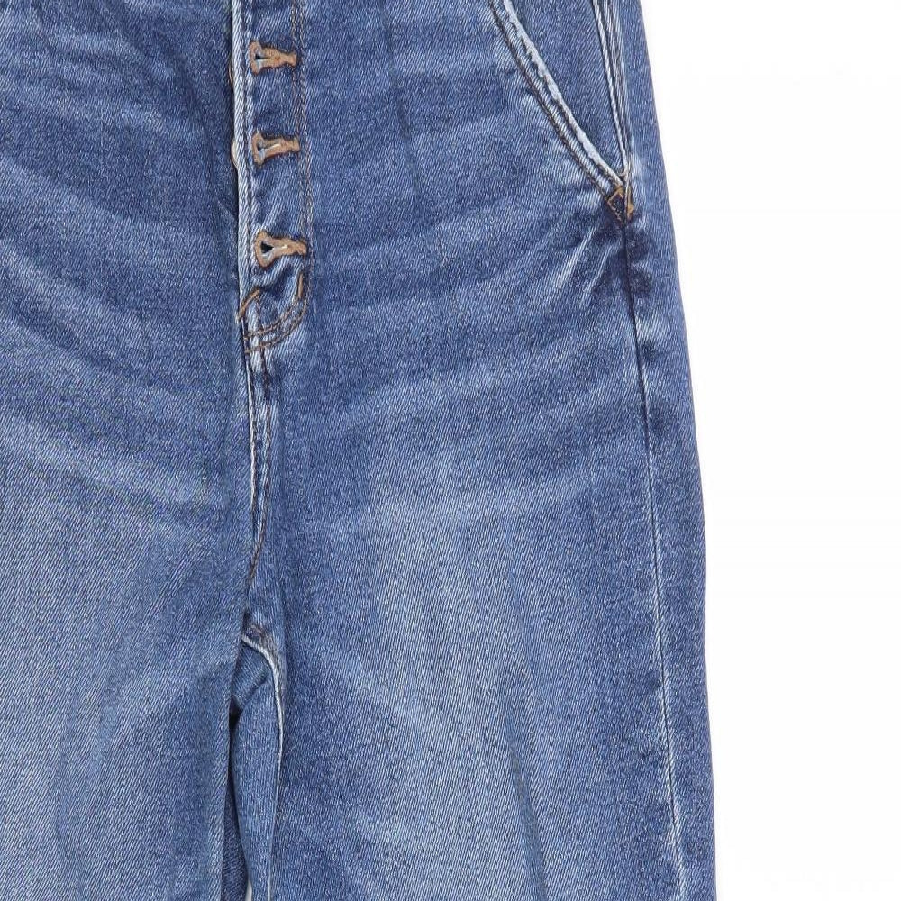 American Eagle Outfitters Womens Blue   Cropped Jeans Size 6 L24 in