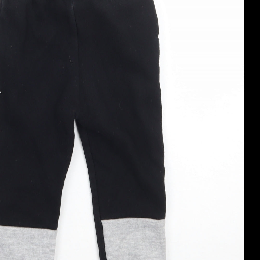 Primark Boys Black   Sweatpants Trousers Size 2 Years - Micky Mouse