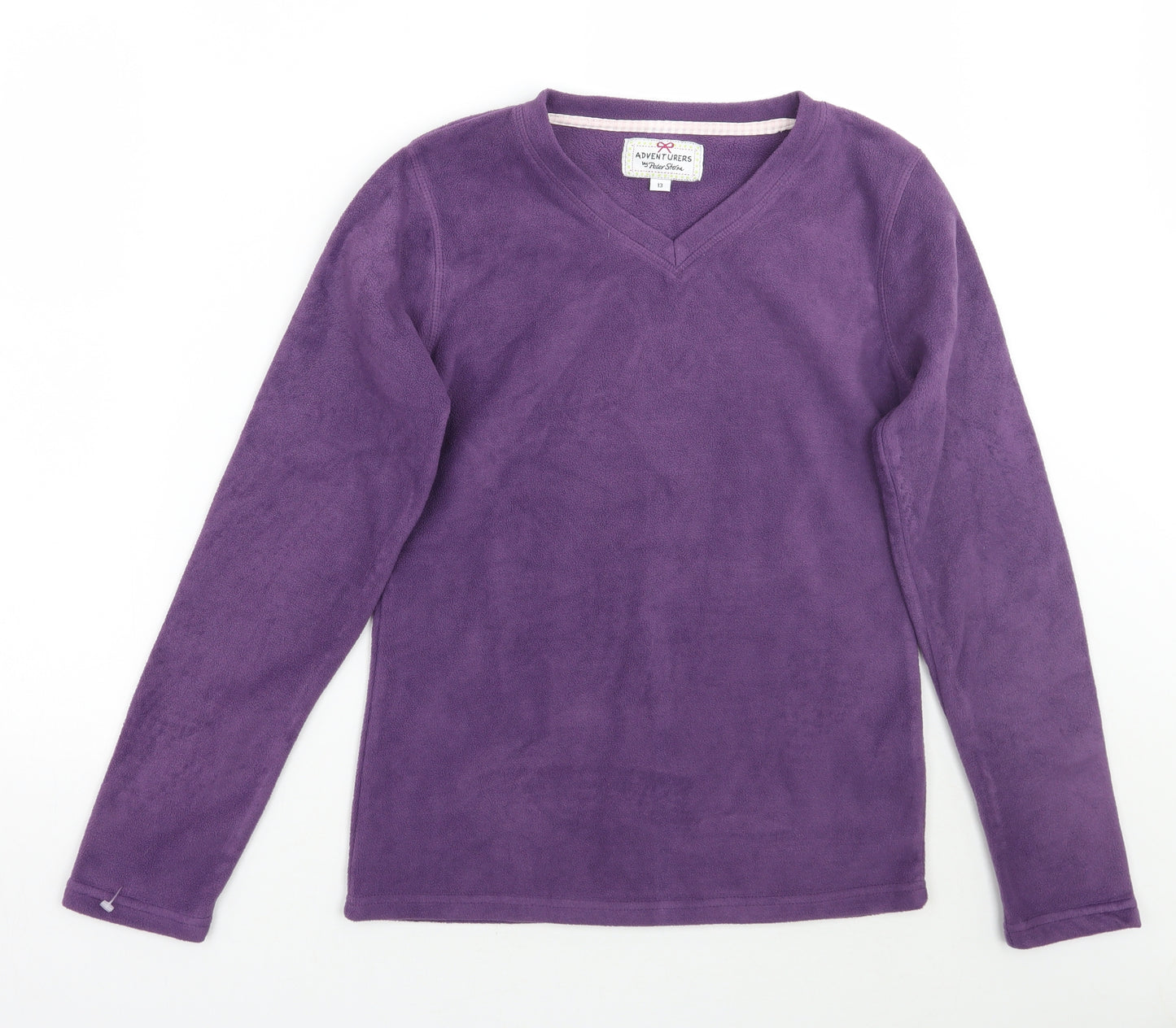 Peter Storm Girls Purple  Rayon Pullover Jumper Size 13 Years