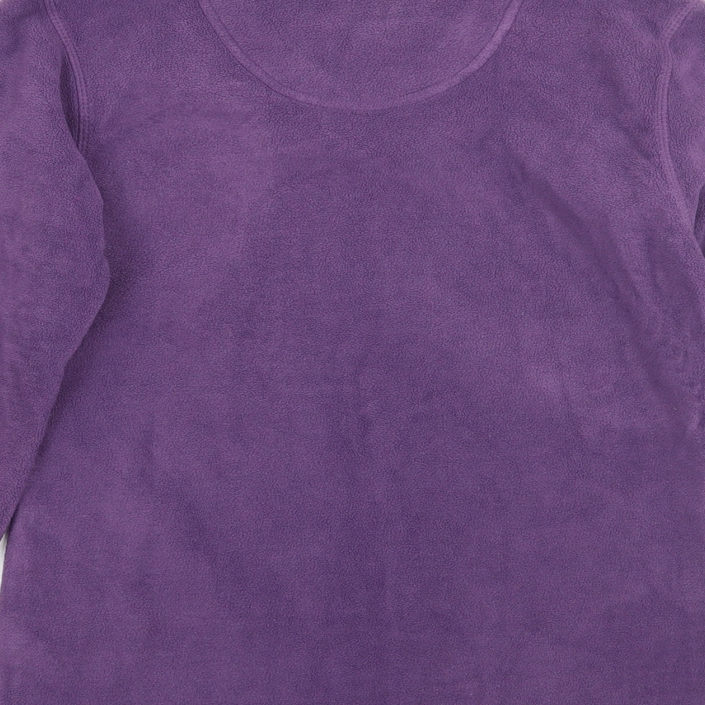 Peter Storm Girls Purple  Rayon Pullover Jumper Size 13 Years