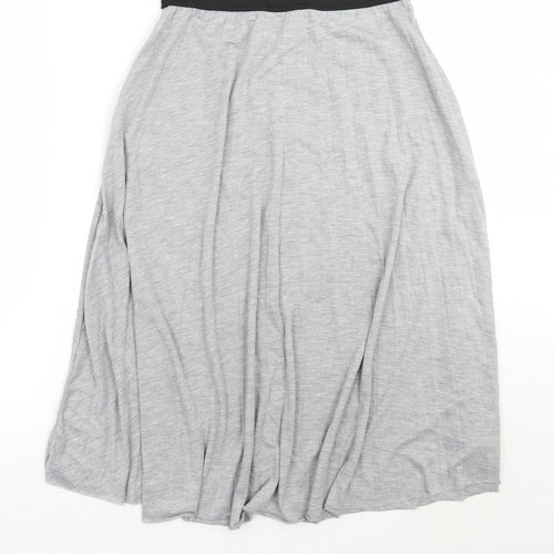 Select Womens Grey   A-Line Skirt Size 12