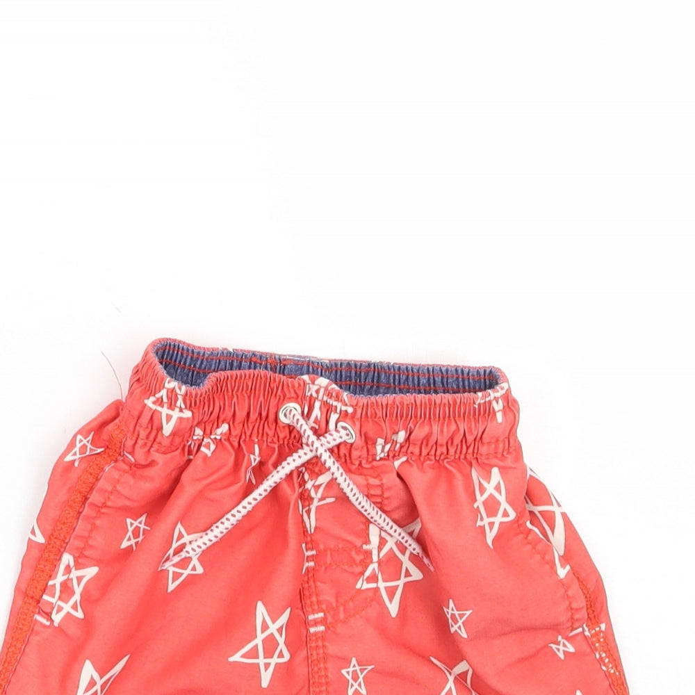 NEXT Baby Orange Geometric  Cropped Trousers Size 12-18 Months