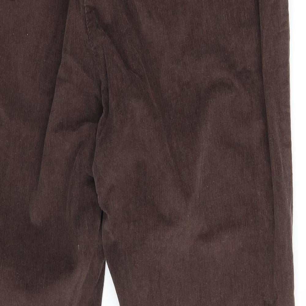 Anthology Womens Brown   Trousers  Size 16 L27 in