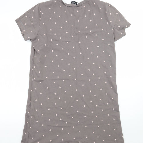 Viviance Womens Brown Geometric  Top Dress Size 14