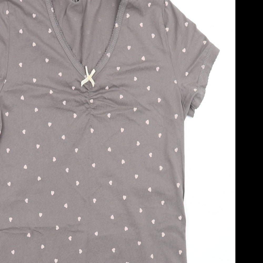 Viviance Womens Brown Geometric  Top Dress Size 14