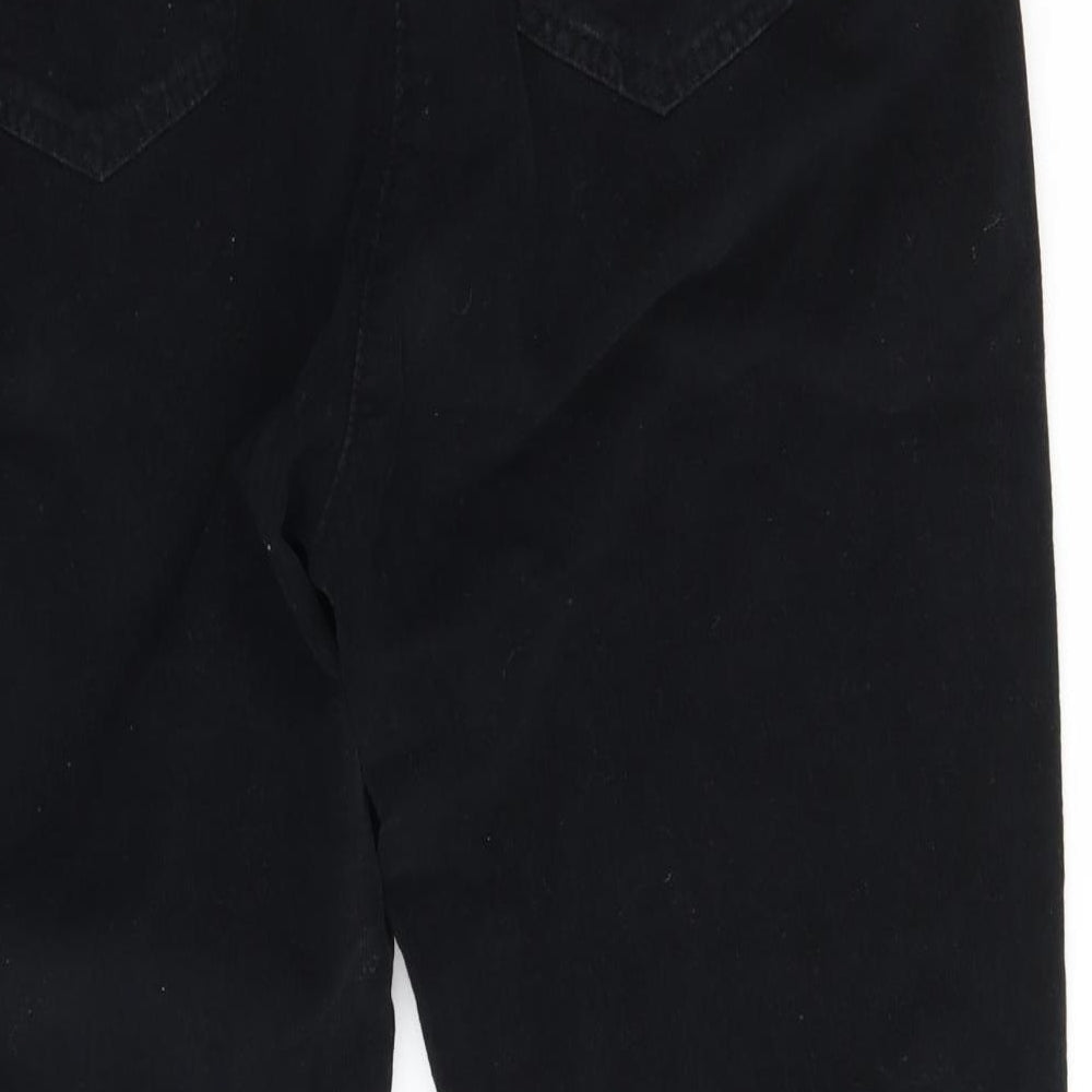 Anthology Womens Black   Straight Jeans Size 16 L27 in