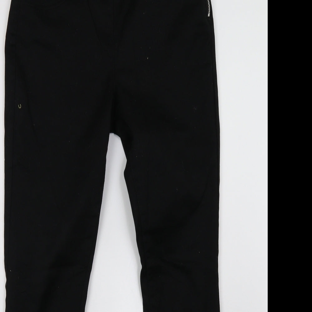 Preworn Womens Black  Denim Skinny Jeans Size 10 L29 in