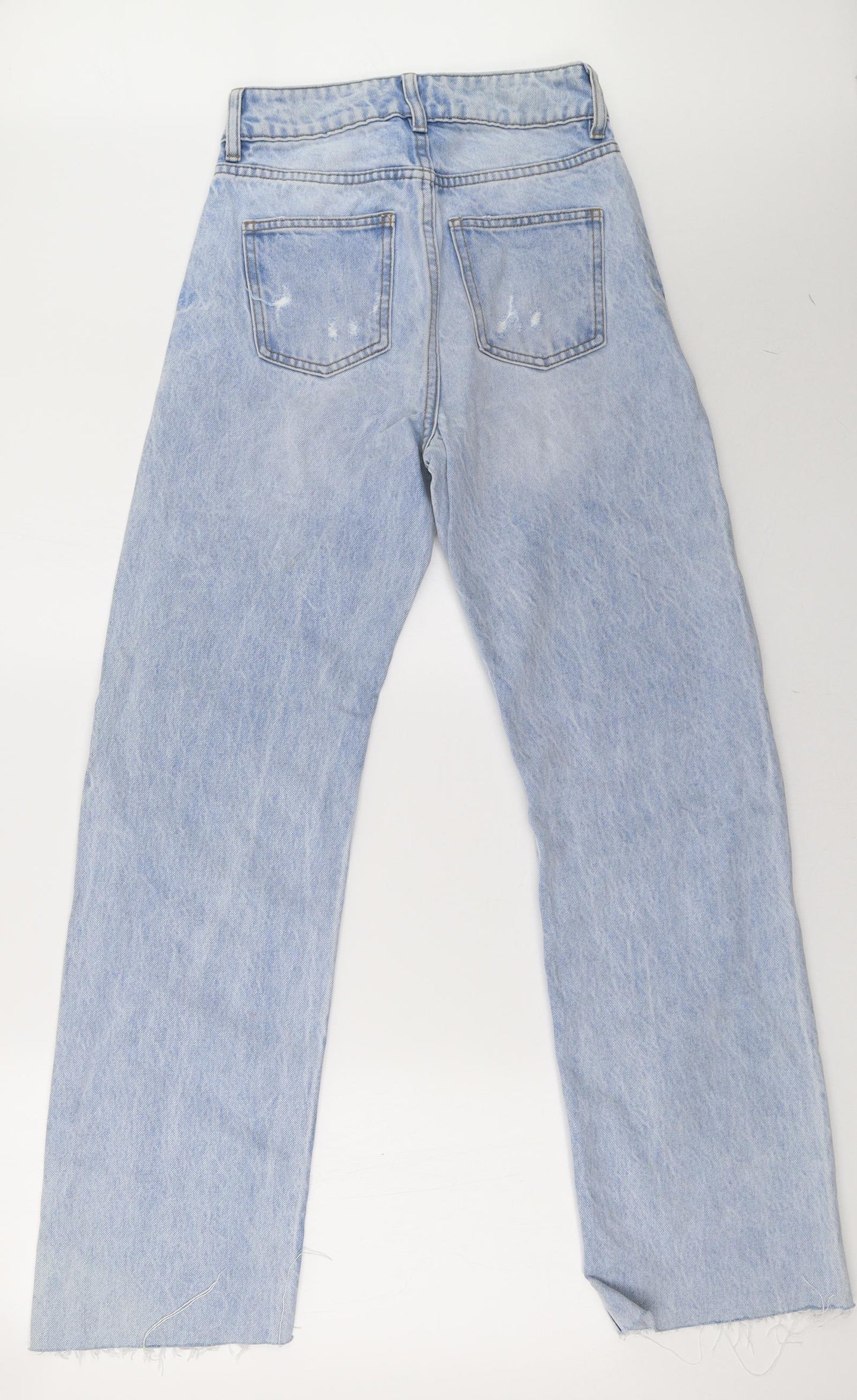 Primark Womens Blue  Denim Mom Jeans Size 6 L31 in