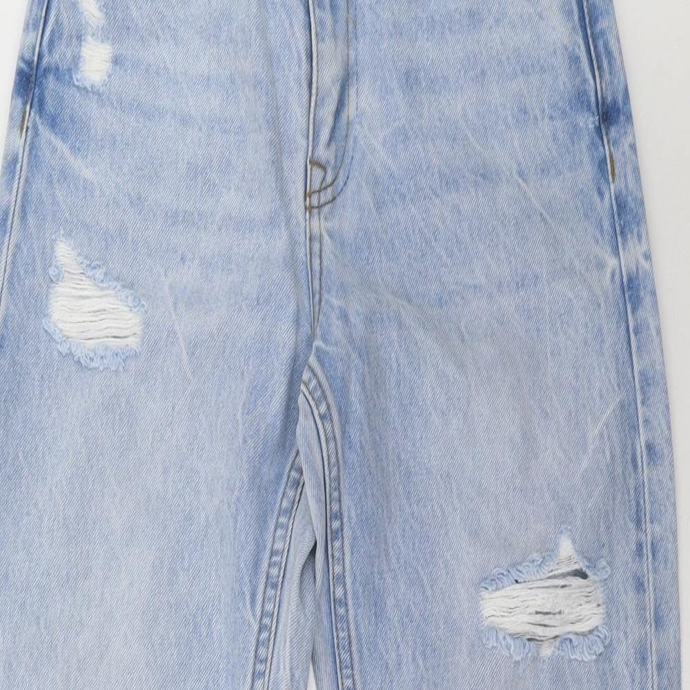 Primark Womens Blue  Denim Mom Jeans Size 6 L31 in