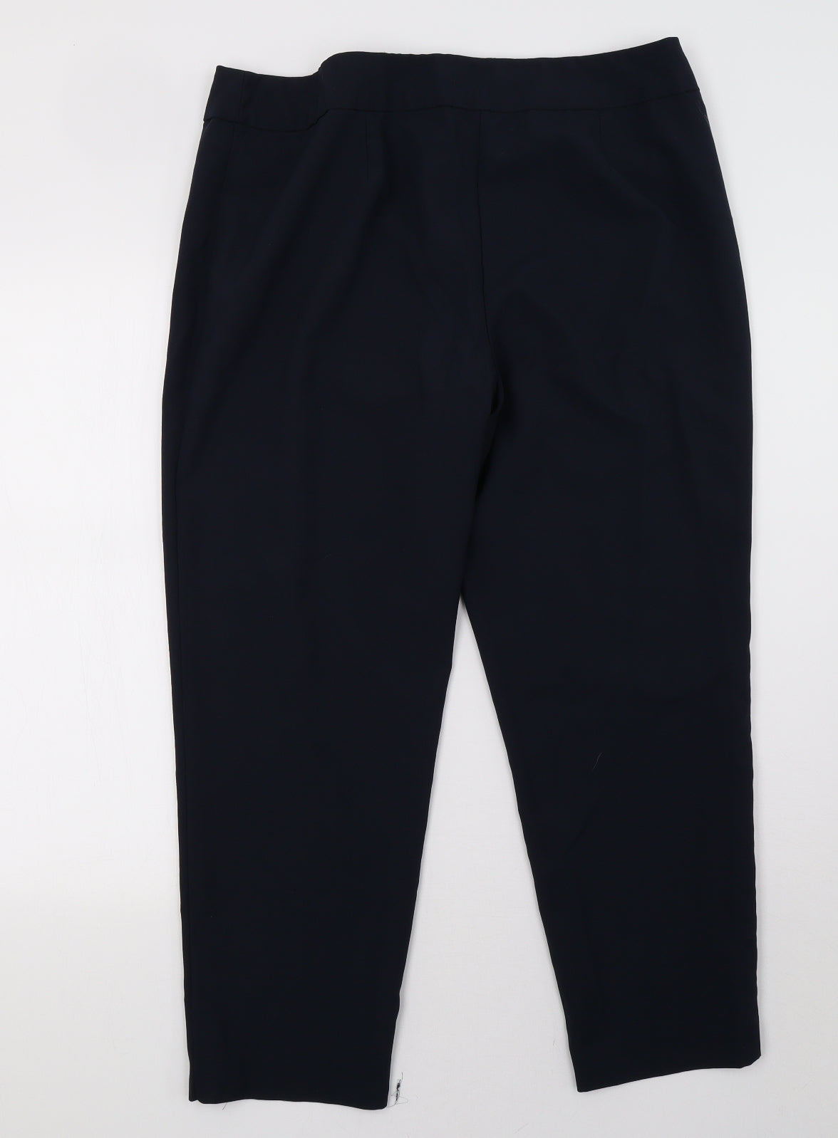 George Womens Blue   Cropped Trousers Size 16 L26 in