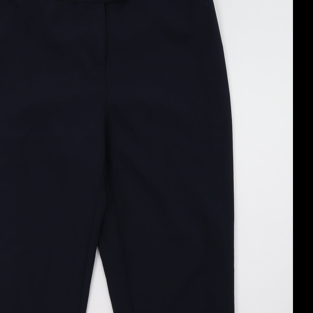 George Womens Blue   Cropped Trousers Size 16 L26 in