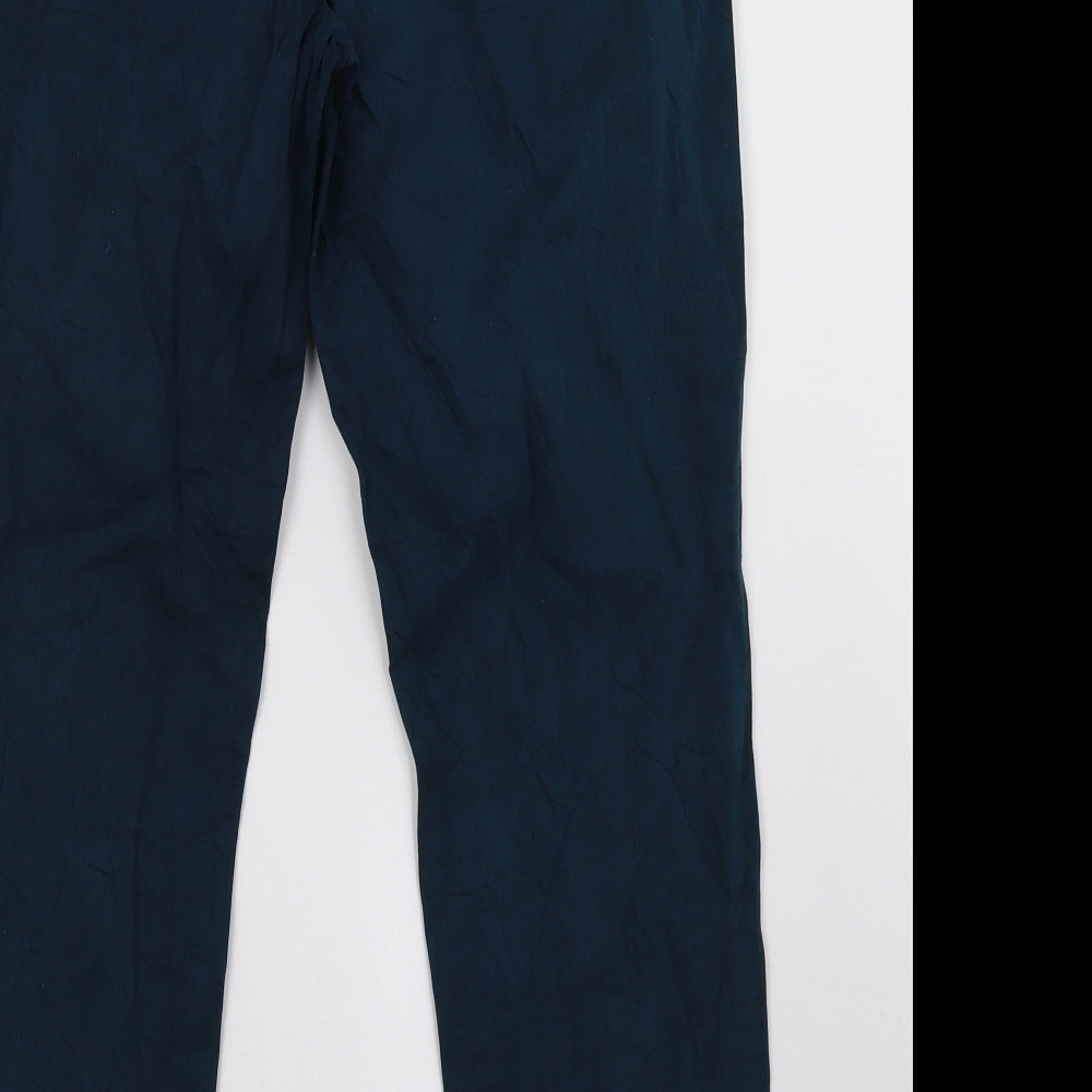 Marks and Spencer Womens Green   Trousers  Size 14 L30 in